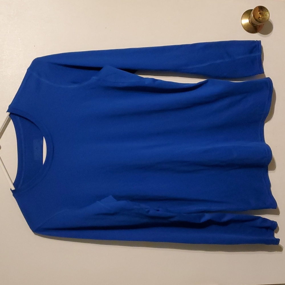 Patagonia men's XS blue thin long sleeve shirt
